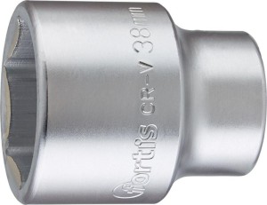 Końcówka wymienna klucza nasadowego, 6-kątna 3/4 38x mm FORTIS