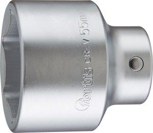 Końcówka wymienna klucza nasadowego, 6-kątna 3/4 55x mm FORTIS