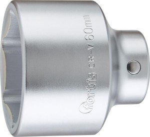 Końcówka wymienna klucza nasadowego, 6-kątna 3/4 60x mm FORTIS