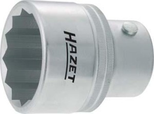 Końcówka wymienna klucza nasadowego, DIN3124 12-kątna 1. 46x mm HAZET
