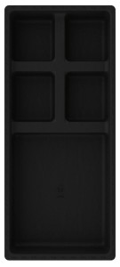 Moduł narzędziowy 1/3 pusty, 5 komór TECO