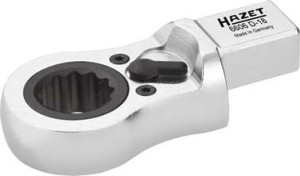 Wtykowy klucz oczkowy z grzechotką 18mm 14x18mm HAZET