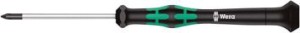 Dla elektroników wkrętak PH0 Wera