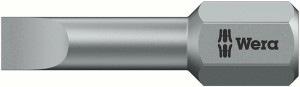 Bit Torsion 1/4 DIN3126C6,3 płaski 6,5x1,2x25mm Wera