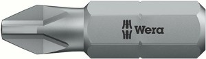 Bit ciągliwo-twardy 1/4 DIN3126C6,3 PH0x25mm Wera