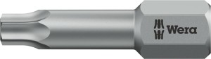 Bit Torsion 1/4 DIN3126C6,3, do śrub z gniazdem Torx 30x25mm Wera