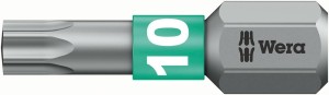 Bit BiTorsion 1/4 DIN3126C6,3, do śrub z gniazdem Torx 10x25mm Wera