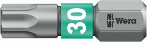 Bit BiTorsion 1/4 DIN3126C6,3, do śrub z gniazdem Torx 30x25mm Wera