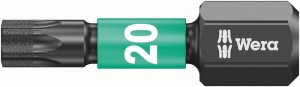 Bit Impaktor 1/4 DIN3126C6,3, do śrub z gniazdem Torx 20x25mm Wera