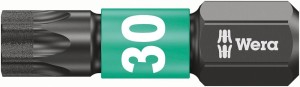 Bit Impaktor 1/4 DIN3126C6,3, do śrub z gniazdem Torx 30x25mm Wera