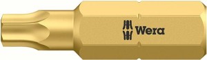 Bit z funkcją przytrzymywania 1/4 DIN3126C6,3 do śrub z gniazdem Torx 25x25mm Wera