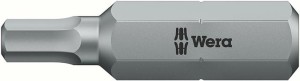 Bit ciągliwo-twardy 5/16 DIN3126C8 do śrub z gniazdem 6-kątnym 6x30mm Wera