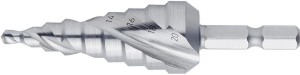 Wiertło stopniowe typu bit, uniwersalne, HSS 4-12mm FORMAT
