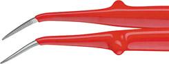 Pinceta precyzyjna VDE wygięta 150 mm KNIPEX