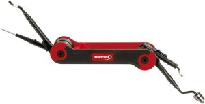 Narzędzie uniwersalne do usuwania zadziorów, zestaw 4-częściowy FORMAT