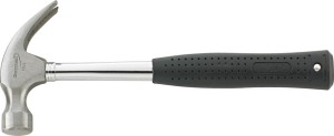 Młotek do wbijania i wyciągania gwoździ z trzonkiem z profilu stalowego 450g FORMAT