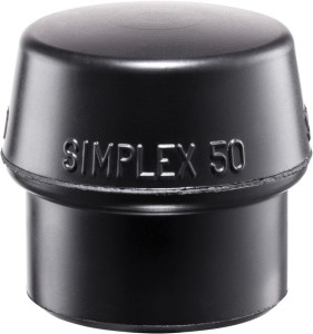 Obuch do młotka z miękkim bijakiem SIMPLEX, gumowy 40mm HALDER