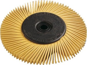 Szczotka Radial Bristle Brush,typ A 150x12mm P80 żółta 3M
