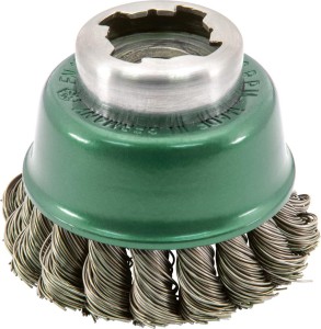 Szczotka garnkowa X-LOCK drut nierdzewny, pleciony65x0,5mm Osborn