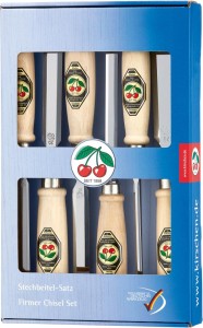 Zestaw dłut płaskich, 6-częściowy w pudełku KIRSCHEN