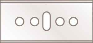 Ostrze do noża CARTONAX, nierdzewn.,opakow po 10 szt. Martor