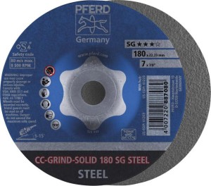 Ściernica tarczowa CC-GRIND Solid Steel 180mm PFERD