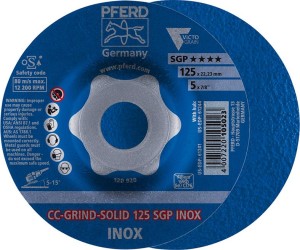 Ściernica tarczowa CC-GRIND Solid SGP INOX 125mm PFERD