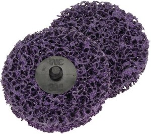 Tarcza do czyszczenia zgrubnego ROLOC S 50,8mm, bardzo gruboziarnista, kolor fioletowy 3M