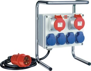 Rozdzielacz niskiego napięcia z podstawą H07RN-F5G1,5 Brennenstuhl