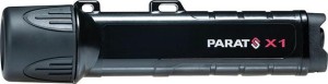 Latarka kieszonkowa X1 LED 167x38mm, czarna PARAT