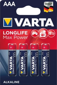 Bateria Max Tech AAA DE, 4 szt. na blistrze VARTA