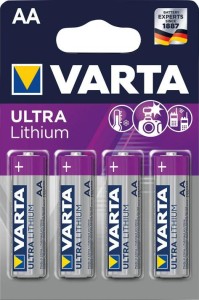 Bateria PROFESSIONAL Lithium AA, 4 szt. na blistrze VARTA