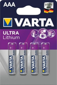 Bateria PROFESSIONAL Lithium AAA, 4 szt. na blistrze VARTA