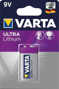 Bateria PROFESSIONAL Lithium 9V E-Block, 1 szt. na blistrze VARTA