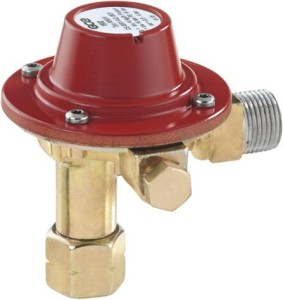 Mały regulator do butli z propanem 1,5 bar, stały GCE