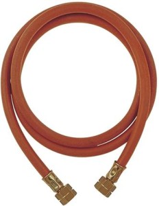 Wąż wysokociśnieniowy, całkowicie zbrojony 4mm, Ø wewn. węża G3/8, lewy,5m GCE