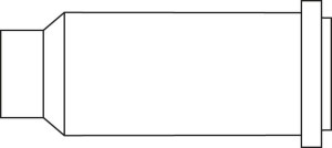 Dysza do gorącego gazu 0G072HE/SB do zestawu Independent Ersa