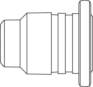Dysza zamienna 0G132BE/SB do zestawu Independent Ersa