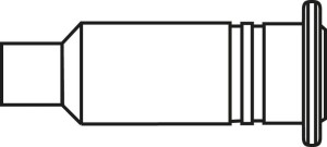 Dysza do gorącego gazu 0G132HE/SB do zestawu Independent Ersa