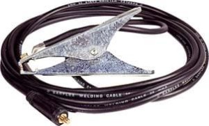 Kabel uziemiający, zestaw, 5m 16qmm 200A 10-25qmm