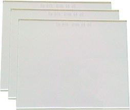 Szybka zewnętrzna DIN 40x110mm przezroczysta