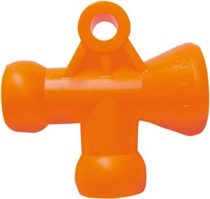 Łącznik typu T, zestaw 2-częściowy do węża doprow.chłodziwo 1/4, LOC-LINE