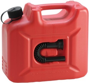 Kanister na paliwo Profi z tworz.sztucz., po. nomin. 10ml, kolor czerwony hünersdorff
