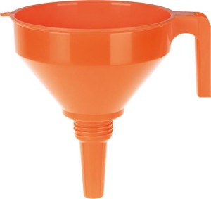 Lejek polietylenowy, z sitkiem i krawędzią przelewową Ø 160mm 1,2l PRESSOL