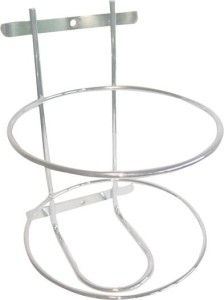 Uchwyt ścienny do pojemnika okrągłego 3 l ze środkiem w płynie, do pielęgnacji skóry