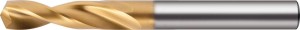 Wiertło krótkie DIN 1897 HSSE-PM TiN, typ GT, 3,1mm GÜHRING