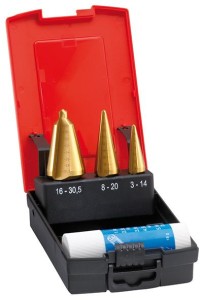 Zestaw wierteł do blach HSS TiN 3-30,5mm FORMAT