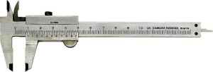Suwmiarka kieszonkowa, mała 100mm 1/50 FORTIS