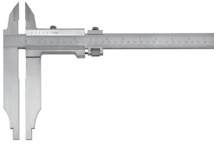 Suwmiarka warsztatowa, ze szczękami górnymi, z precyzyjną regulacją 300x90mm FORMAT