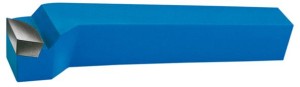 Nóż tokarski czołowy z lutowanymi płytk.z węgl.spiek. DIN4977, prawy P25/30 25x25x140mm